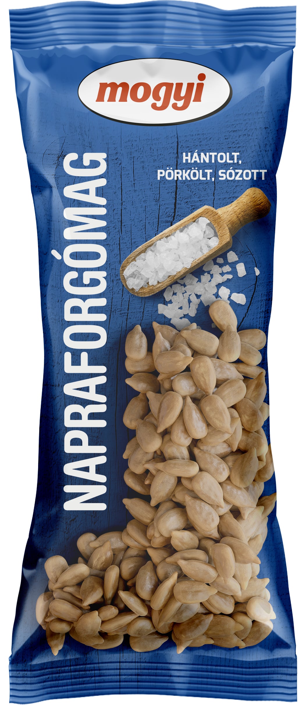 Mogyi Hántolt, pörkölt, sós napraforgómag