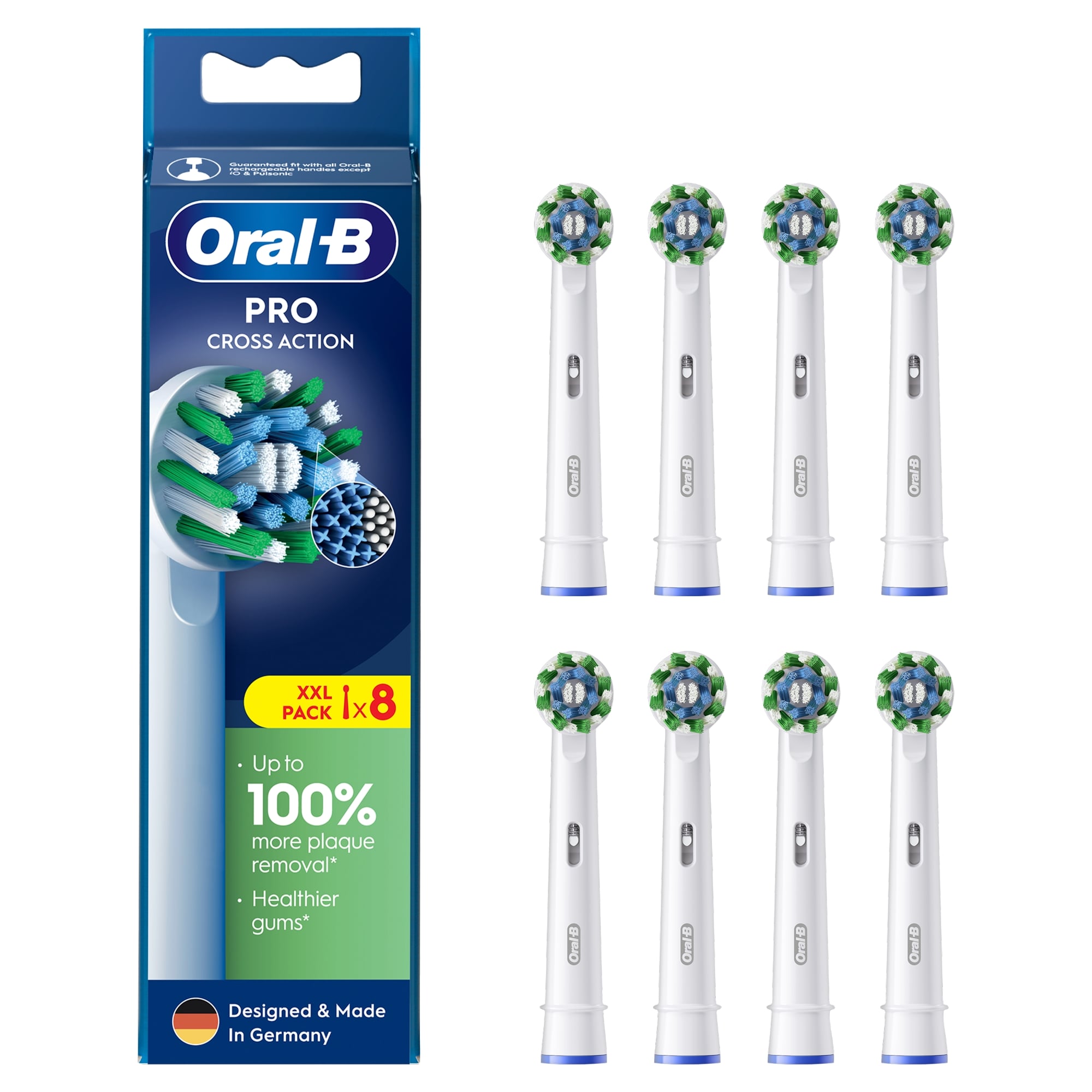 Oral-B CrossAction Fogkefefej CleanMaximiser Technológiával