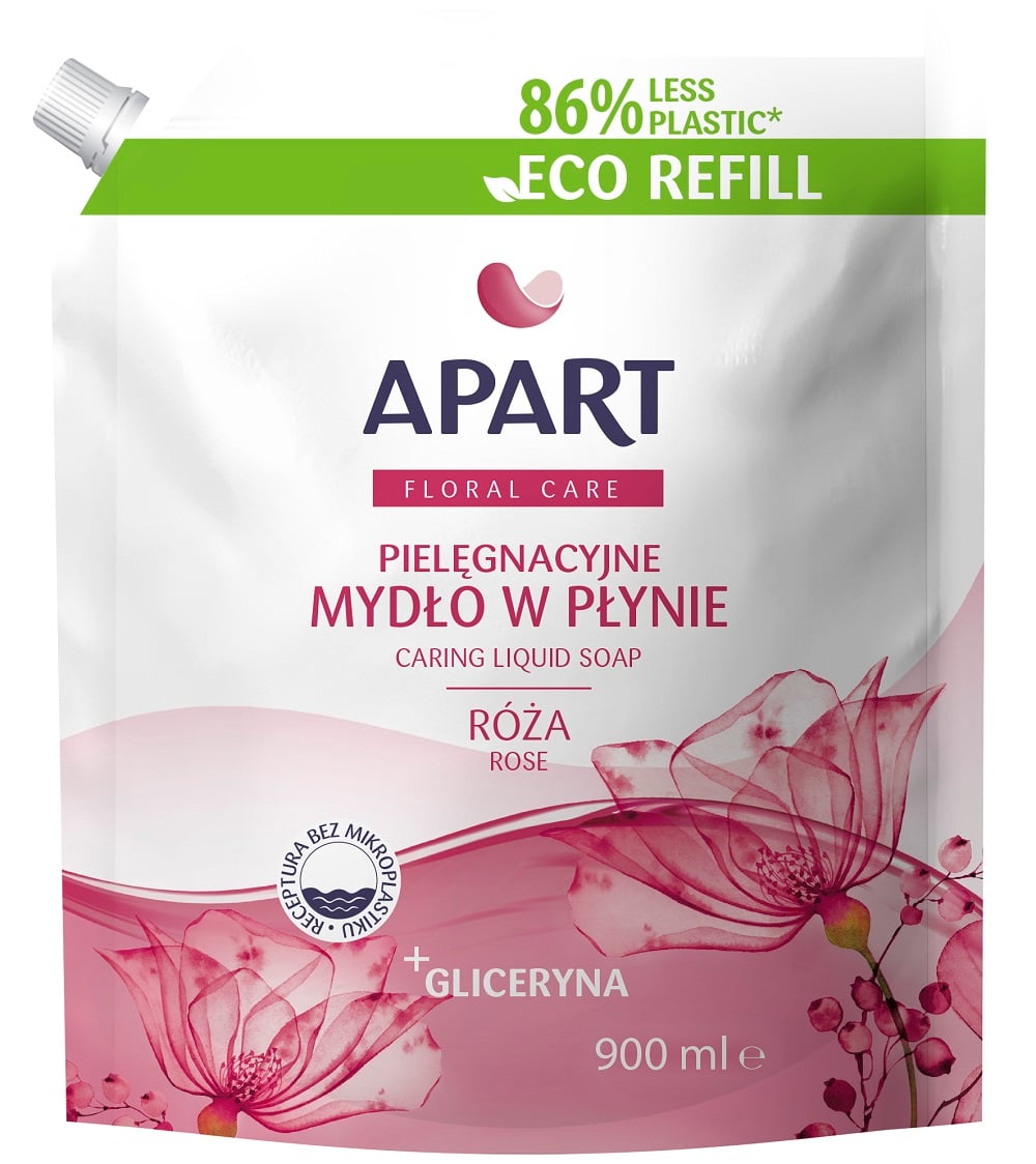 Apart preBIOtic folyékony szappan utántöltő, rózsa