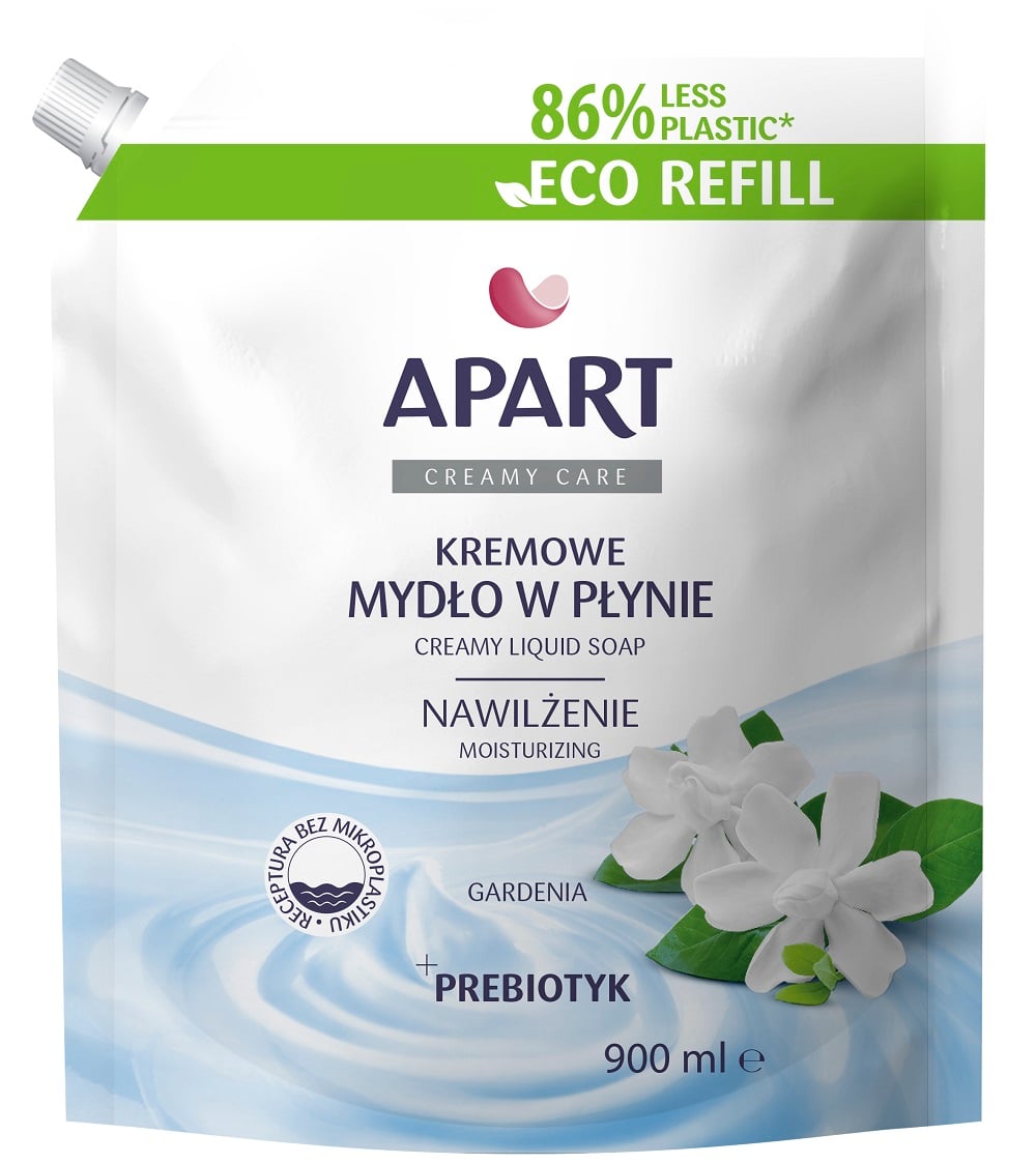Apart preBIOtic folyékony szappan utántöltő, gardenia