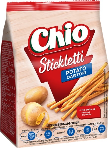 Chio Stickletti burgonyás