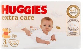 HUGGIES® Extra Care 3, 6-10 kg, nadrágpelenka