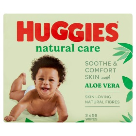 Huggies Natural Care törlőkendő