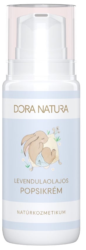 DORA NATURA Levendulaolajos popsikrém