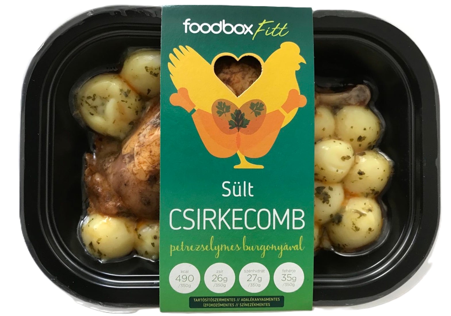 Foodbox Fitt Sült csirkecomb petrezselymes burgonyával