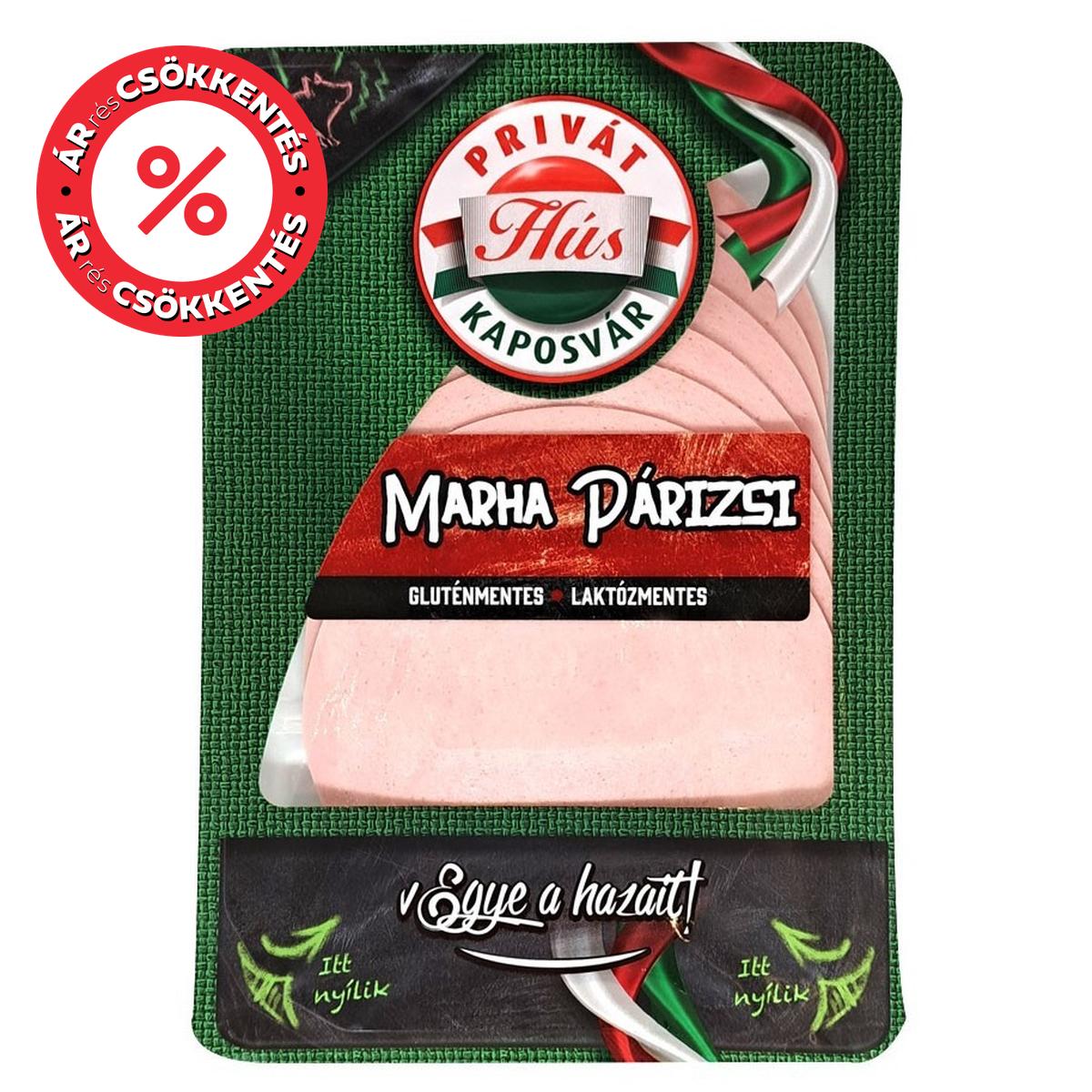 PrivátHús Marha párizsi szeletelt