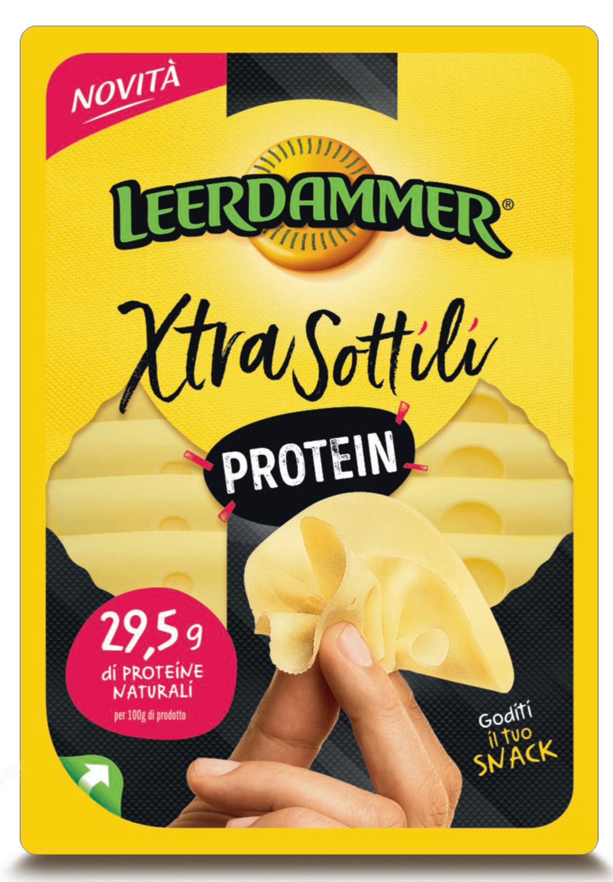 Leerdammer Finesse Proteines sajt szeletek