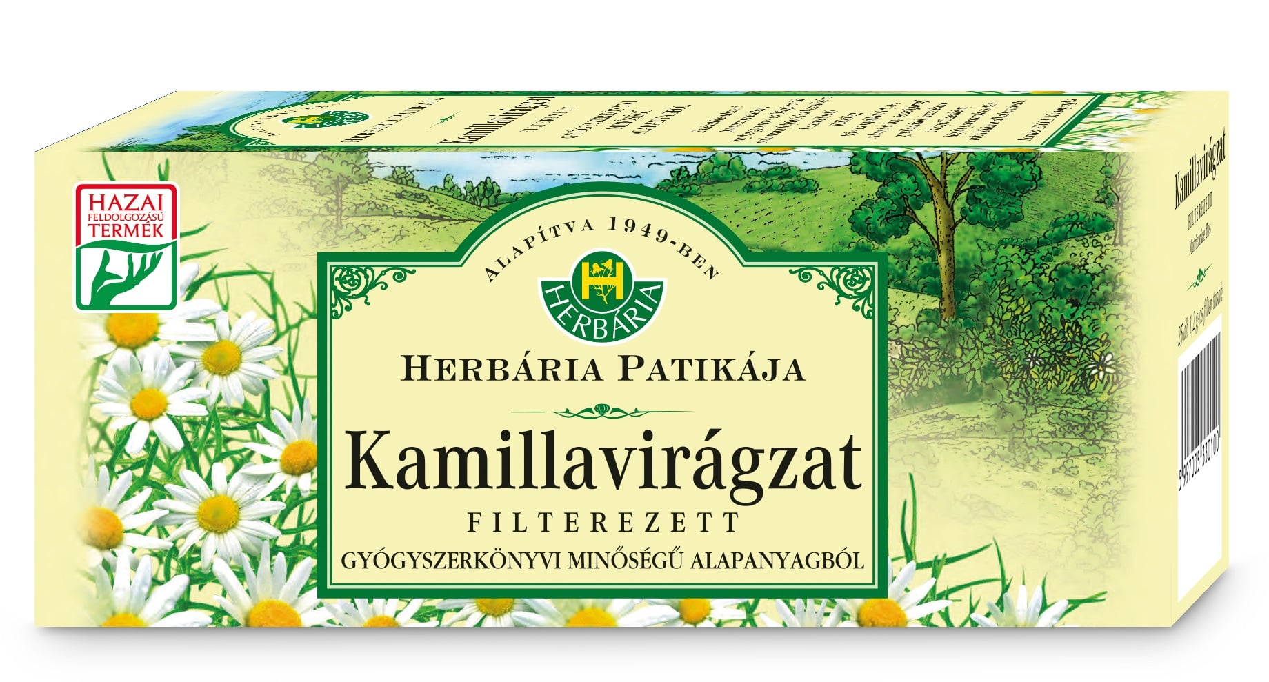 Herbária Kamillavirágzat filteres tea