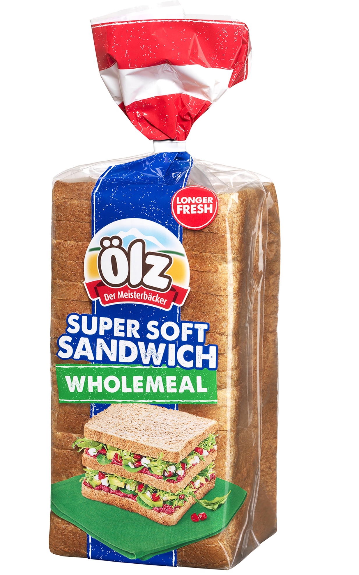 Ölz Teljes kiőrlésű toast kenyér