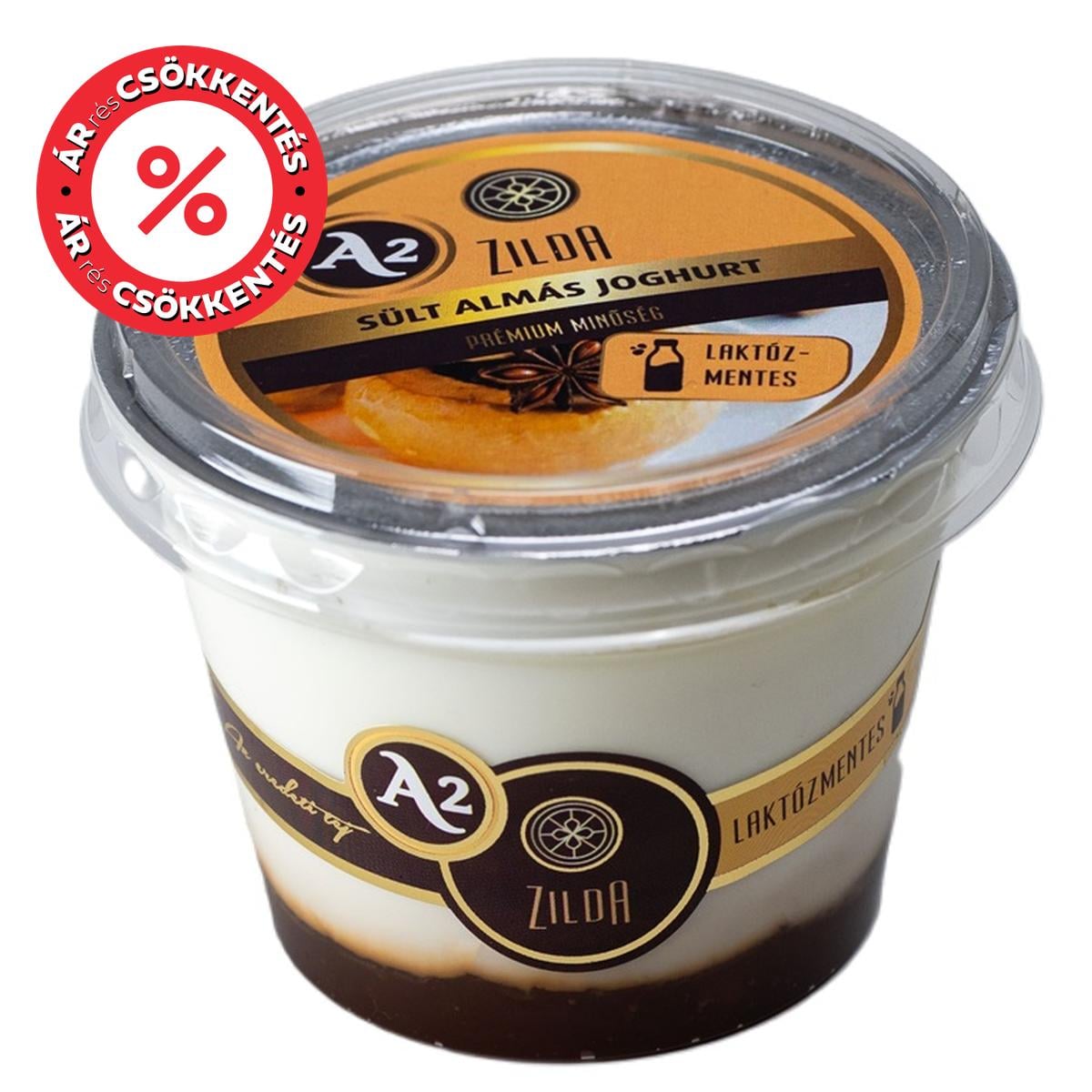Zilda A2 Laktózmentes sült almás joghurt