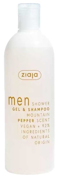 Ziaja MEN Mountain pepper tusfürdő és sampon