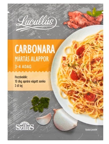 Lucullus carbonara mártás alappor