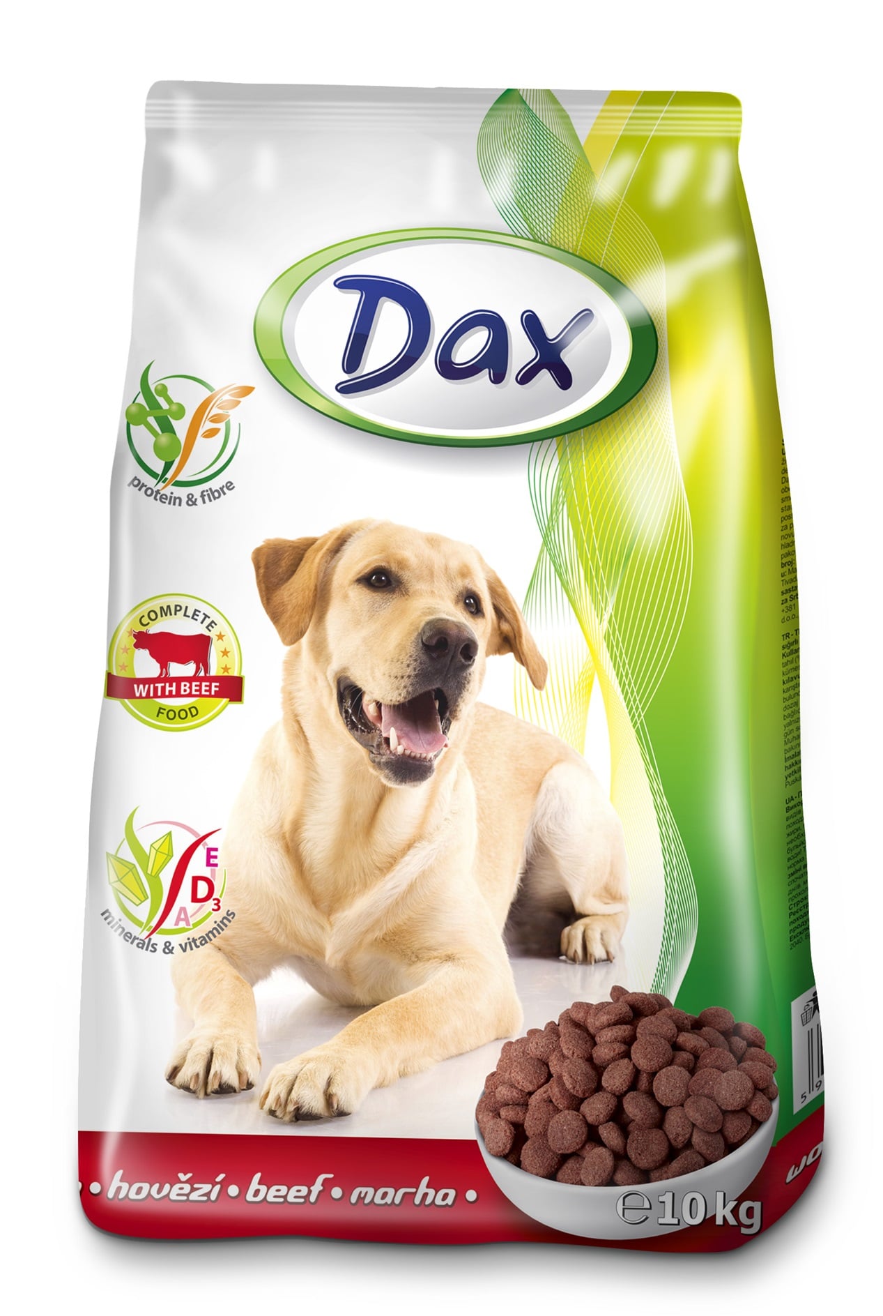 Dax Száraz Kutyatáp Marhás