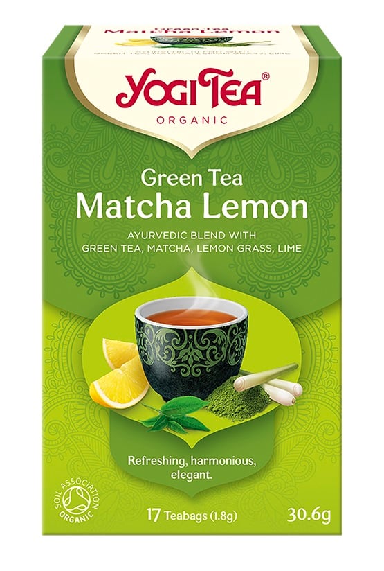 Yogi Tea® Bio Zöld tea matchával és citrommal