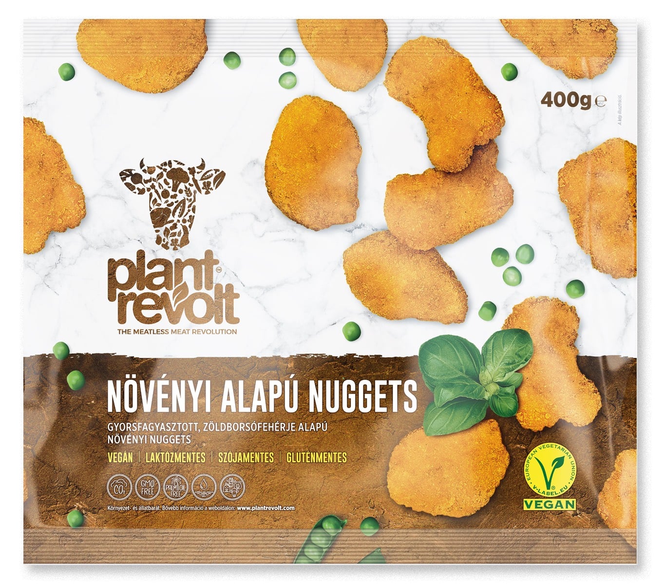 Plant Revolt növényi alapú nuggets