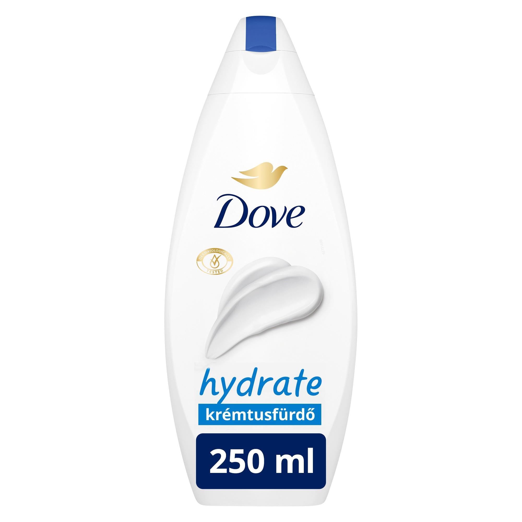 Dove Hydrate női krémtusfürdő, 250 ml