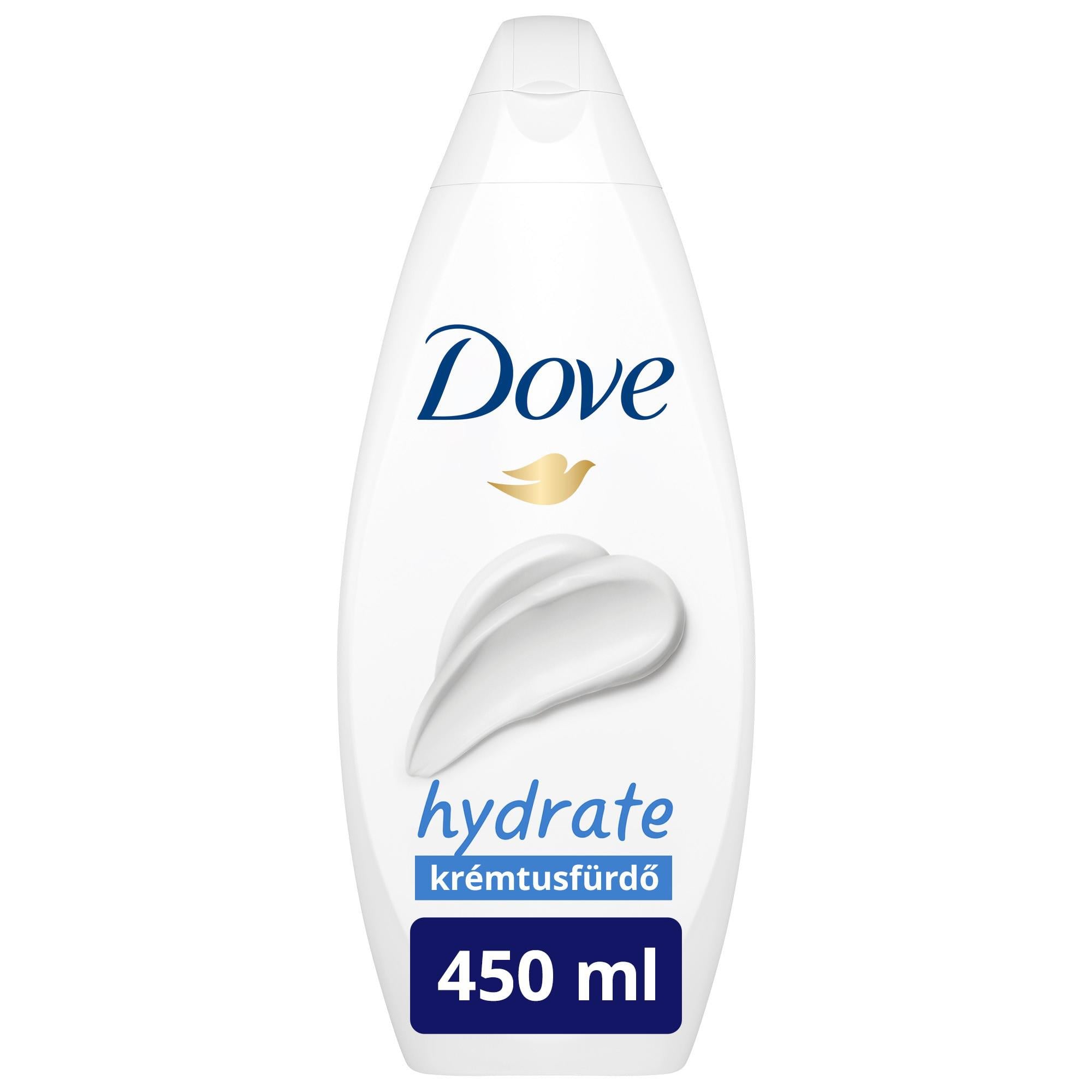 Dove Hydrate női krémtusfürdő, 450 ml