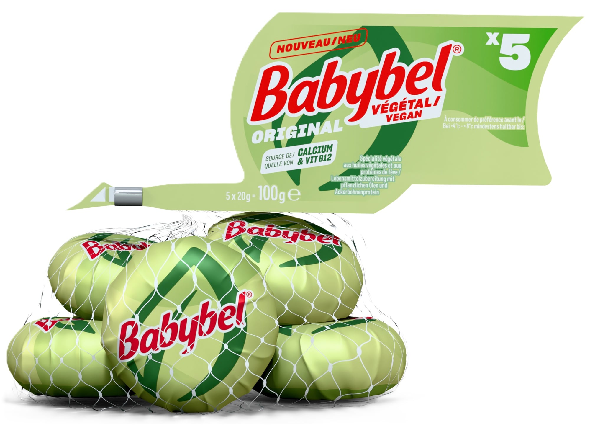 Mini Babybel Vegán (5x20g)