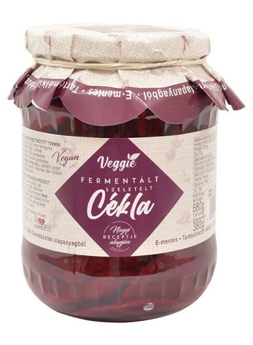 Veggie-Fermentált Szeletelt cékla (680 g)