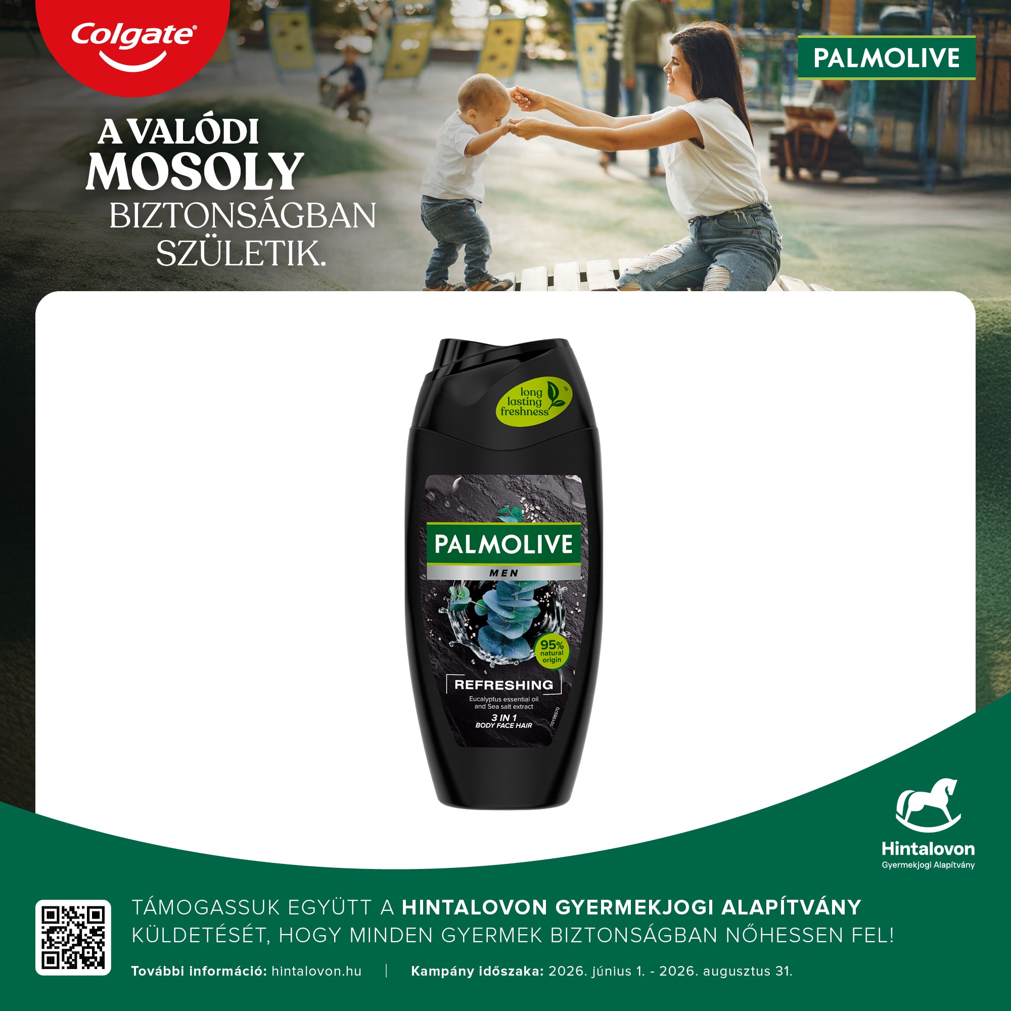 Palmolive Men Refreshing 3 in 1 tusfürdő