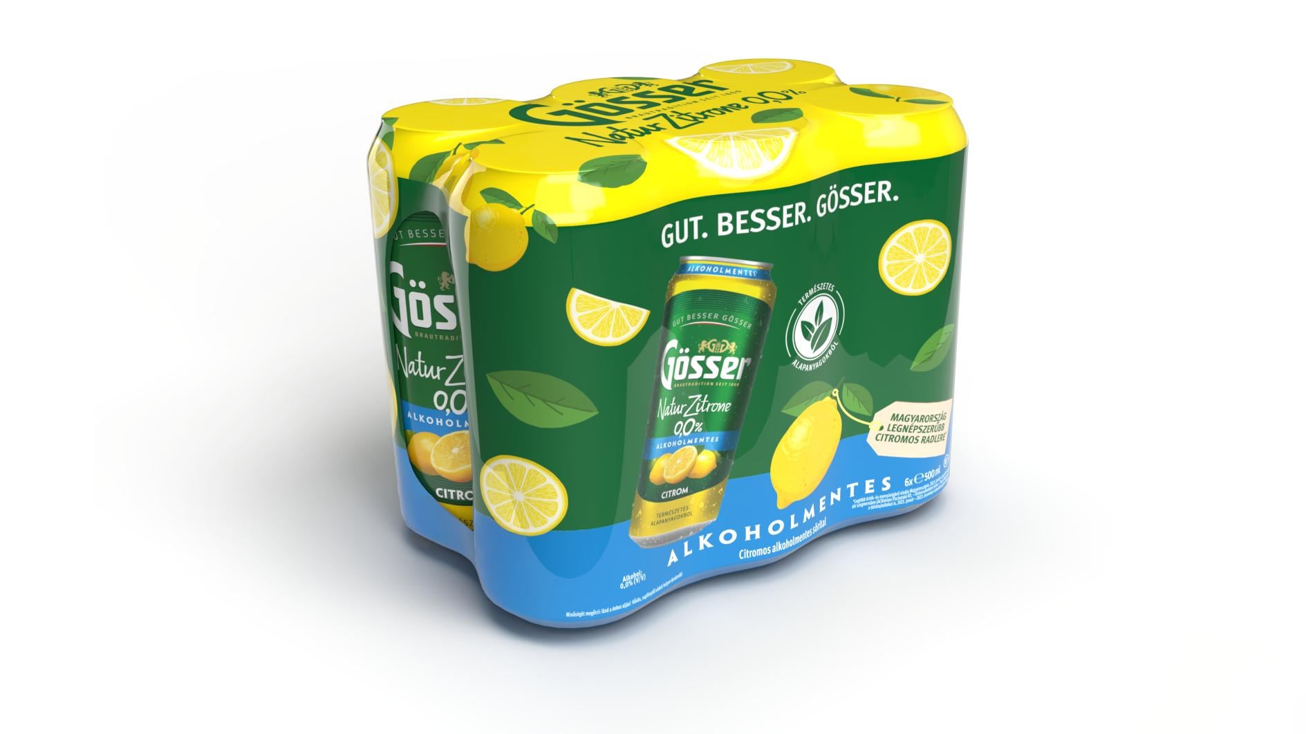 Gösser NZ 0,0% Citrom 0,5 L doboz x 6 MP