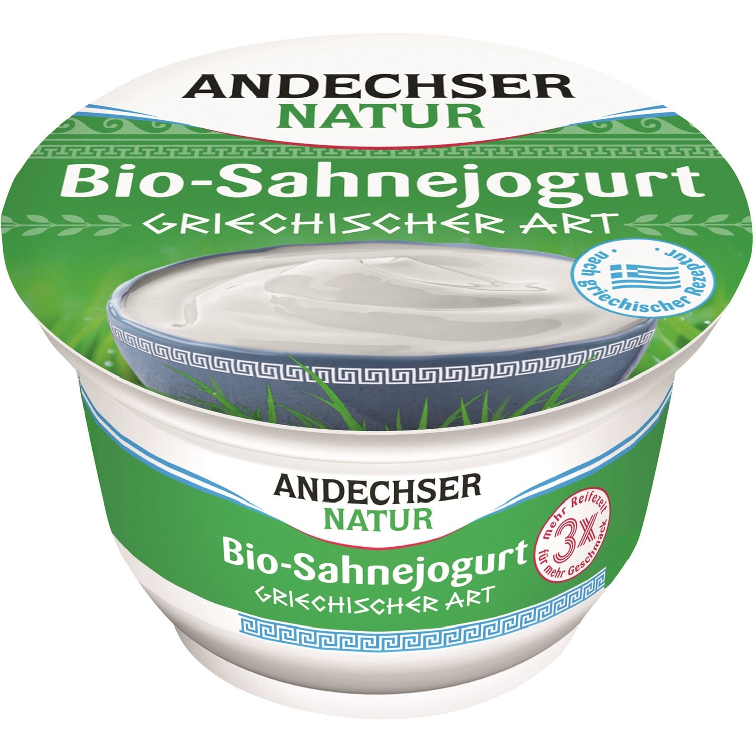 Andechser BIO natúr Tejszínes görög joghurt, 10%