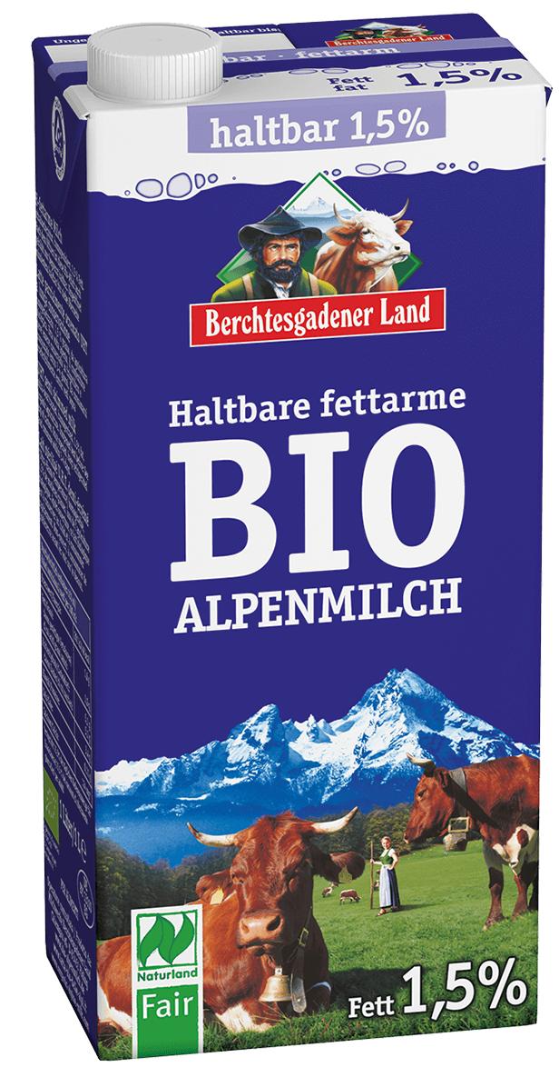 BIO Alpenmilch tartós dobozos tej 1,5%