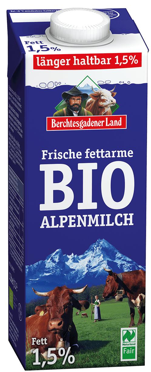 BIO Alpenmilch hosszanfriss dobozos tej 1,5%