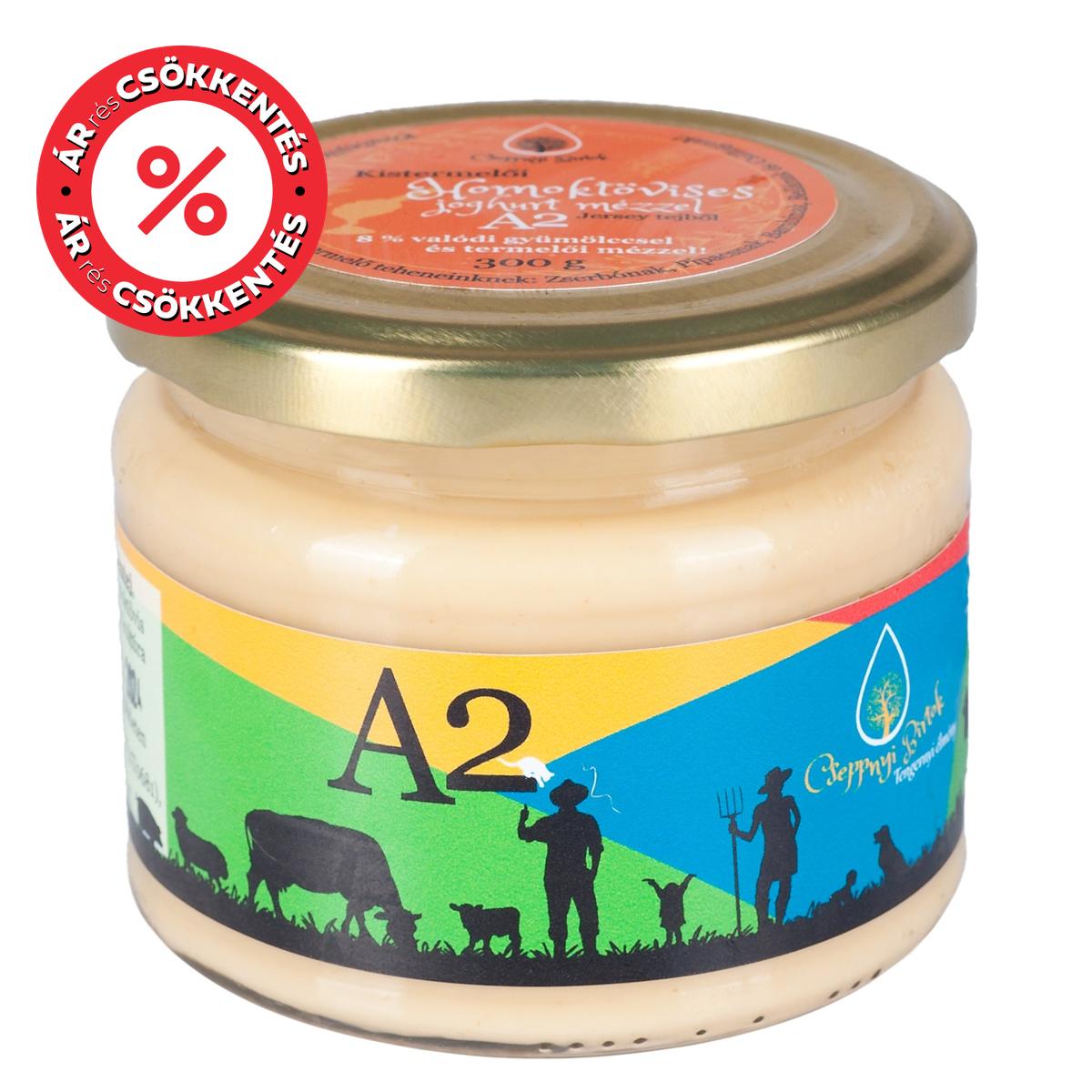 Cseppnyi Birtok Kistermelői Homoktövises joghurt mézzel