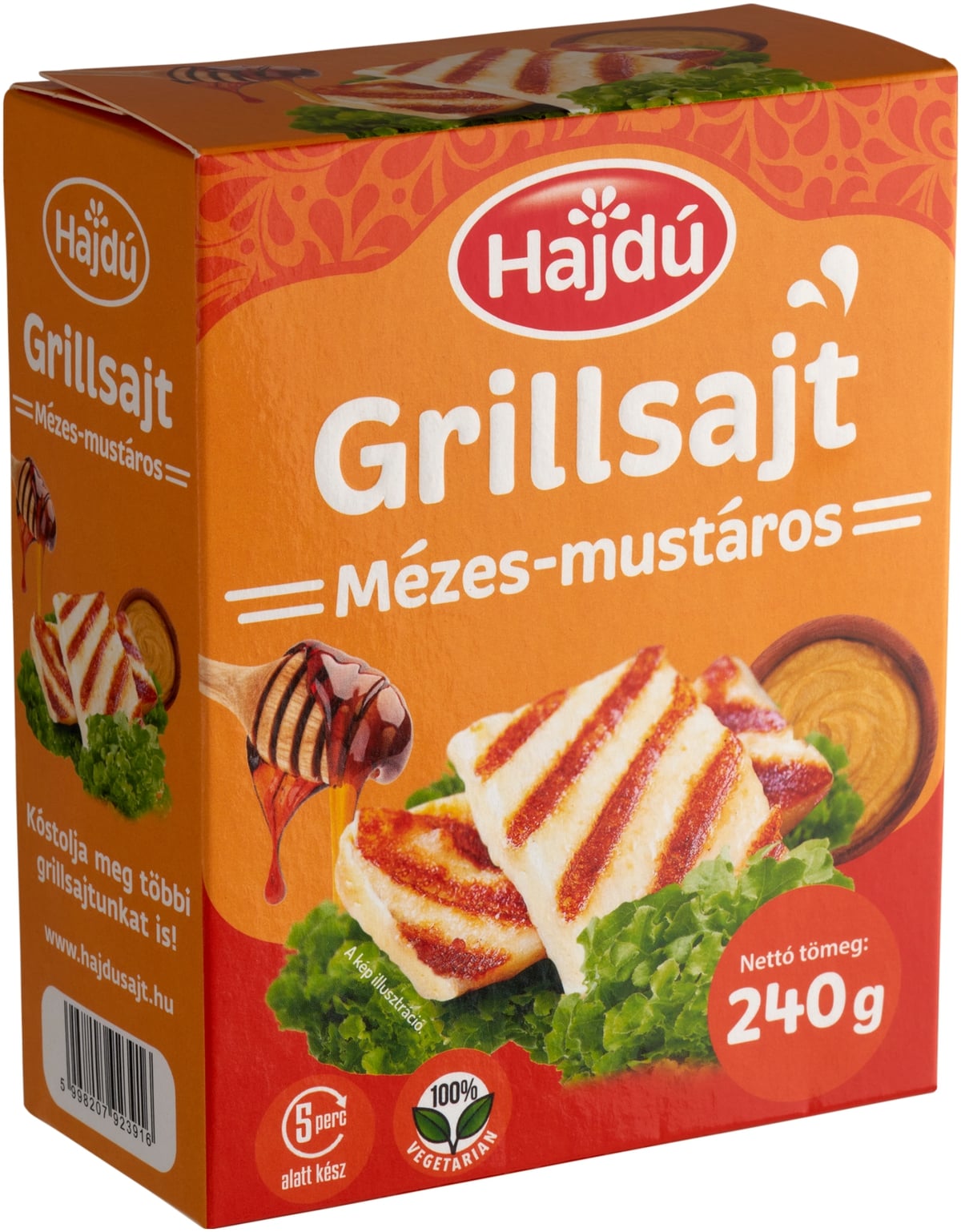 Hajdú Mézes-mustáros grillsajt