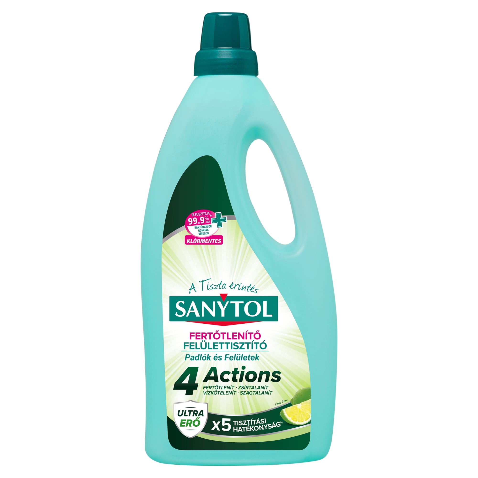 Sanytol 4Actions Fertőtlenítő Felülettisztító