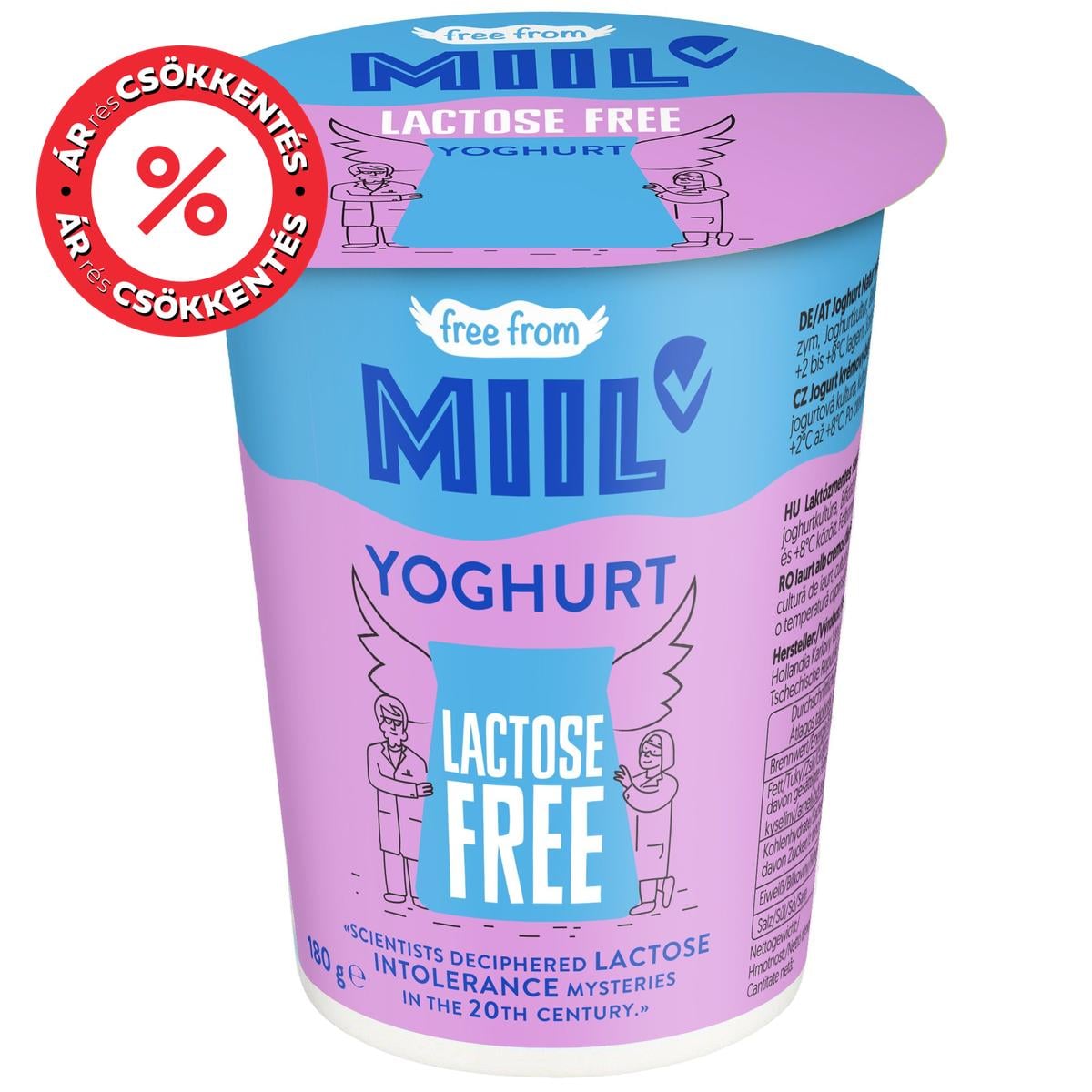 Miil laktózmentes natúr joghurt