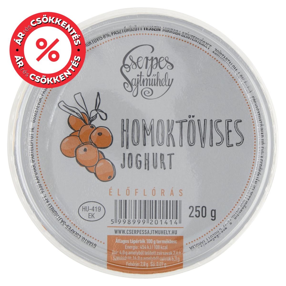 Cserpes Homoktövises joghurt