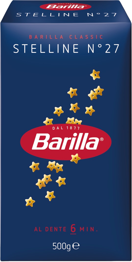 Barilla Stelline apró durum száraztészta