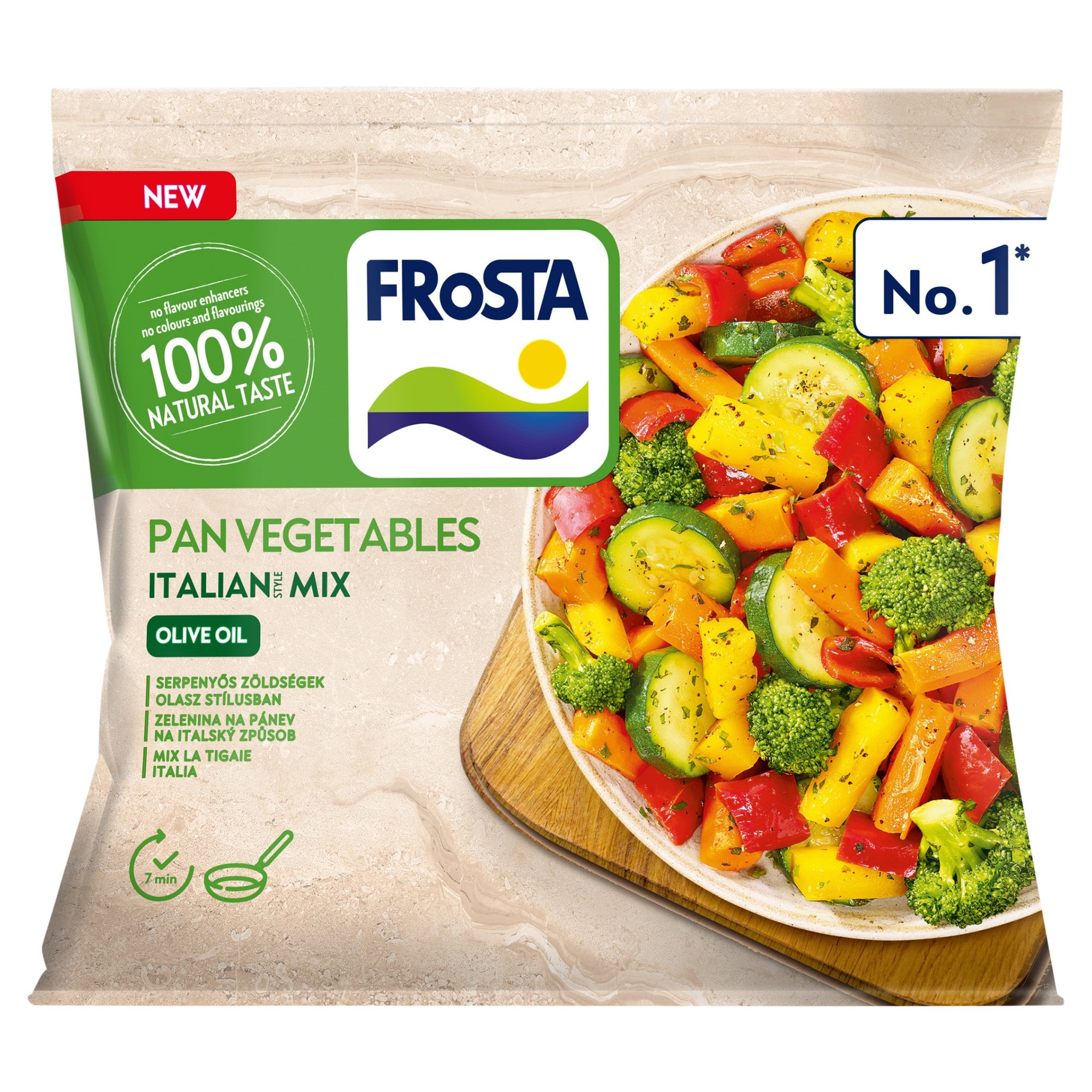 FRoSTA Serpenyős zöldségek olasz stílusban