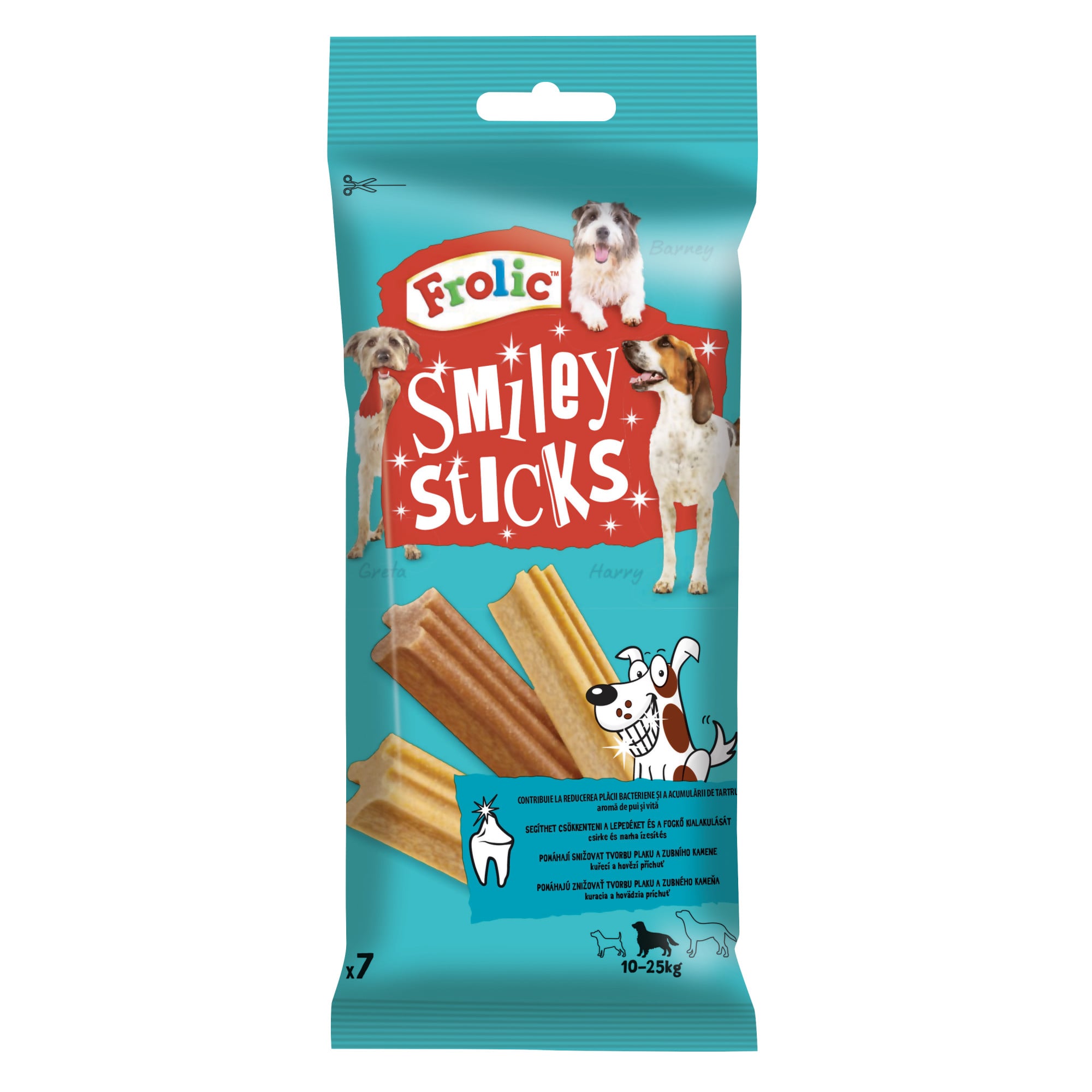 Frolic jutalomfalat Smiley Sticks