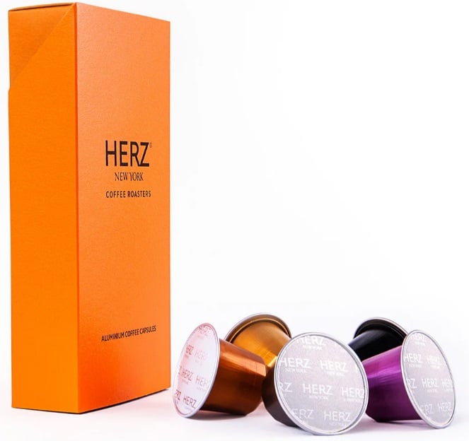 HERZ New York Coffee Roasters Taste It! Nespresso kompatibilis alumínium kávékapszula