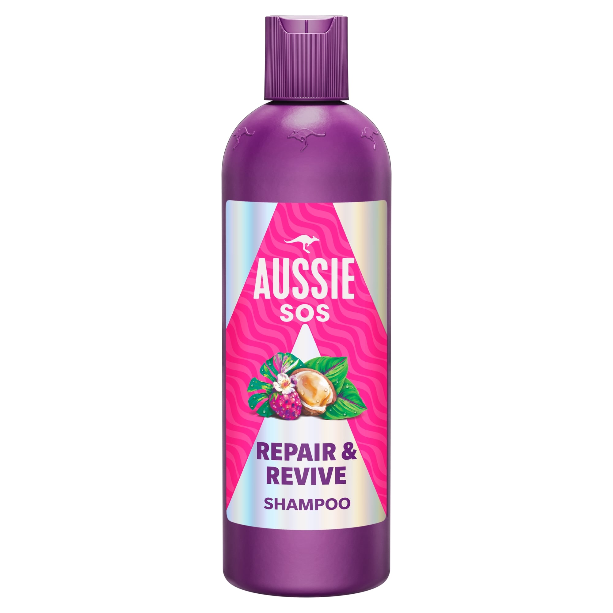 Aussie SOS Repair & Revive Sampon száraz, igénybevett, károsodott Hajra