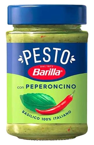 Barilla bazsalikomos-chilis pesto