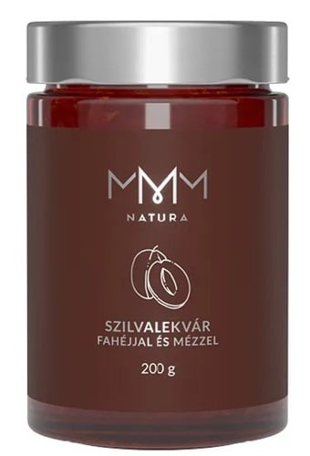 MMM Szilvalekvár fahéjjal és mézzel (80%)