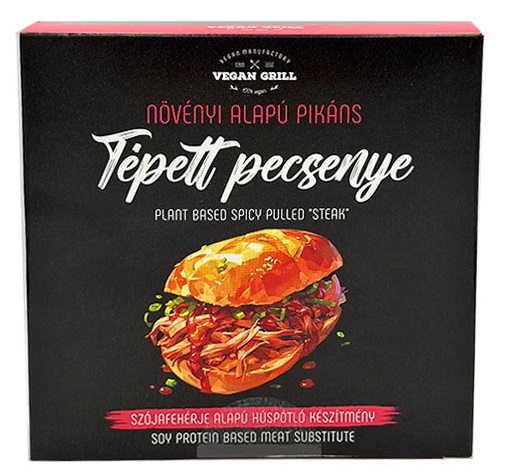 Vegan Grill Vegán tépett pikáns "pecsenye"