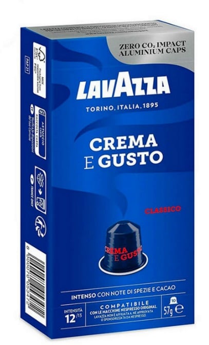Lavazza Nespresso Crema e Gusto Classico Aluminium