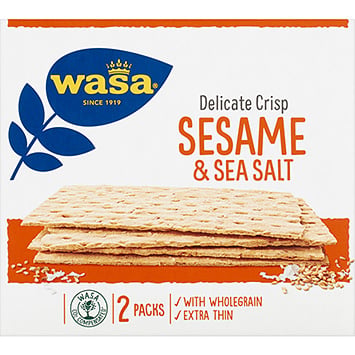 Barilla Wasa Delicate Crips szezámmaggal és tengeri sóval