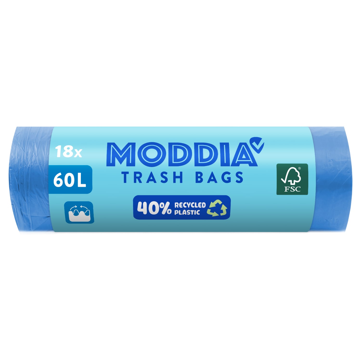 Moddia Szemeteszsák 60l kék