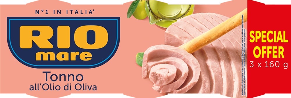 Rio Mare Tonhal olívaolajban (480 g)