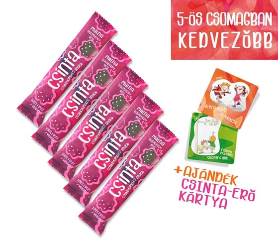 Csinta Málna tekercs 5-ös csomag