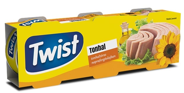 Twist Tonhal napraforgóolajban (240 g)