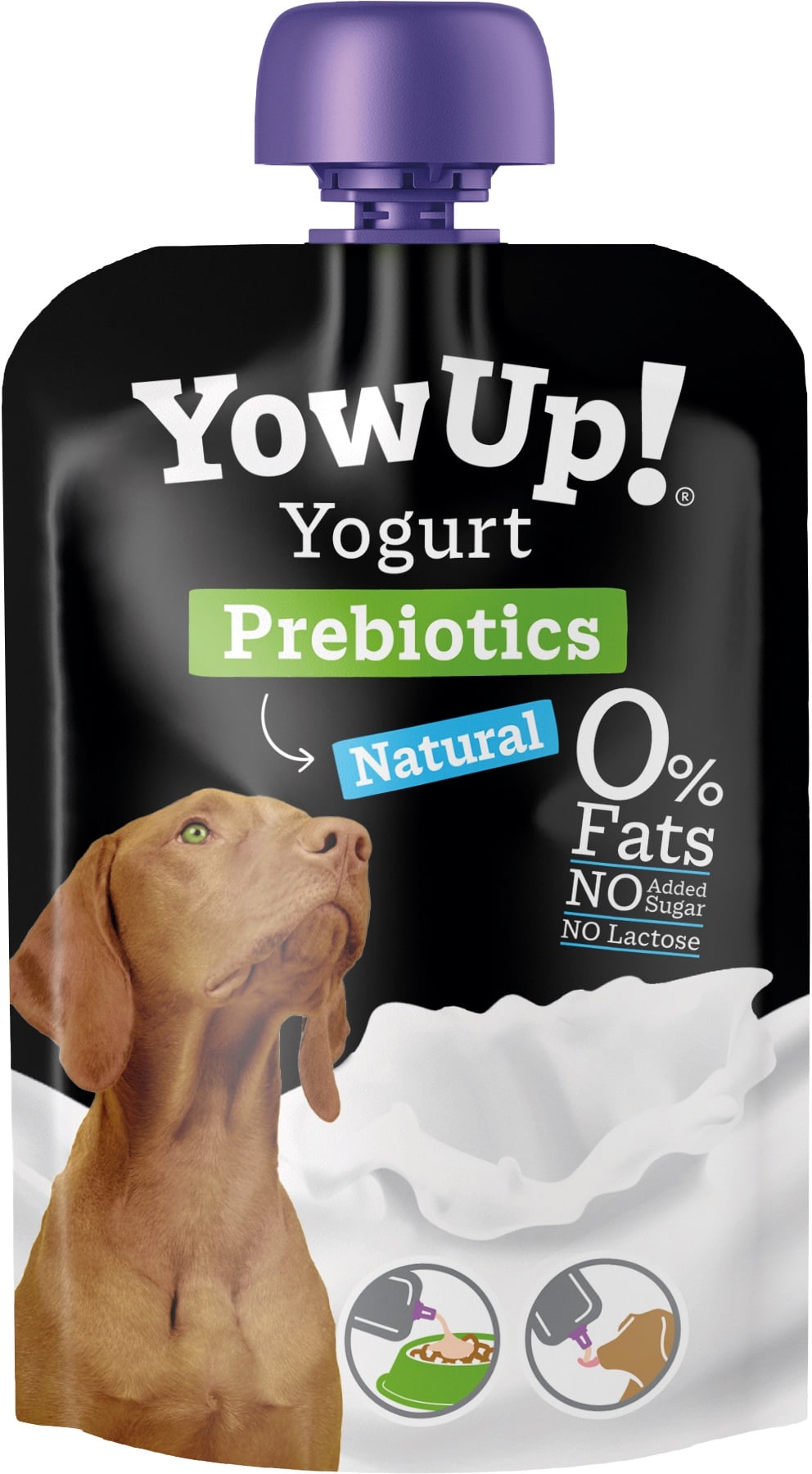 YowUp Natúr prebiotikus joghurt kutyáknak