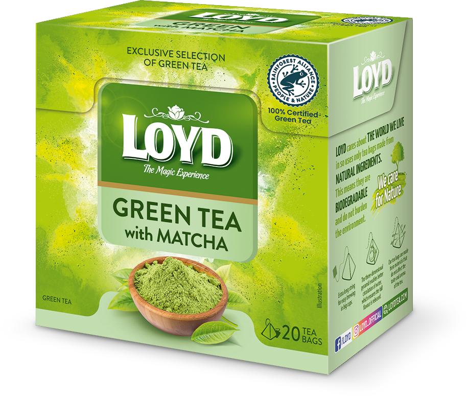 Loyd Zöld tea Matcha-val