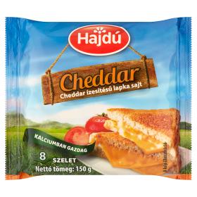Hajdú Cheddar lapka sajt, ömlesztett sajtszeletek
